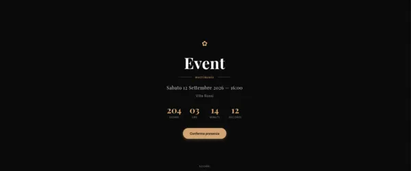 Sito Evento